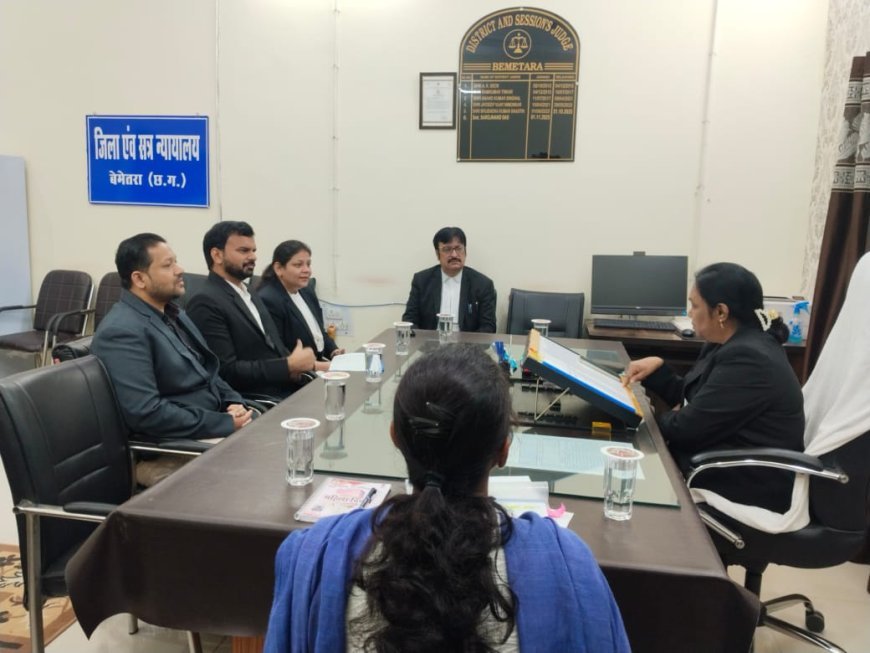 नेशनल लोक अदालत की तैयारी तेज: प्रधान जिला न्यायाधीश ने ली न्यायिक अधिकारियों की बैठक