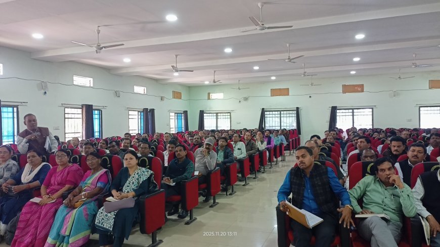 अपार आईडी प्रगति, आरटीई मेंटर्स के दायित्व और अर्धवार्षिक परीक्षा रणनीति पर जिला स्तरीय समीक्षा बैठक सम्पन्न