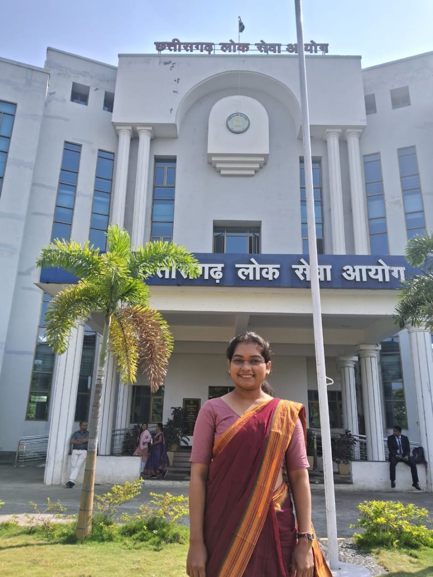 प्रथम प्रयास में वैभवी साहू ने हासिल किया 17वां रैंक