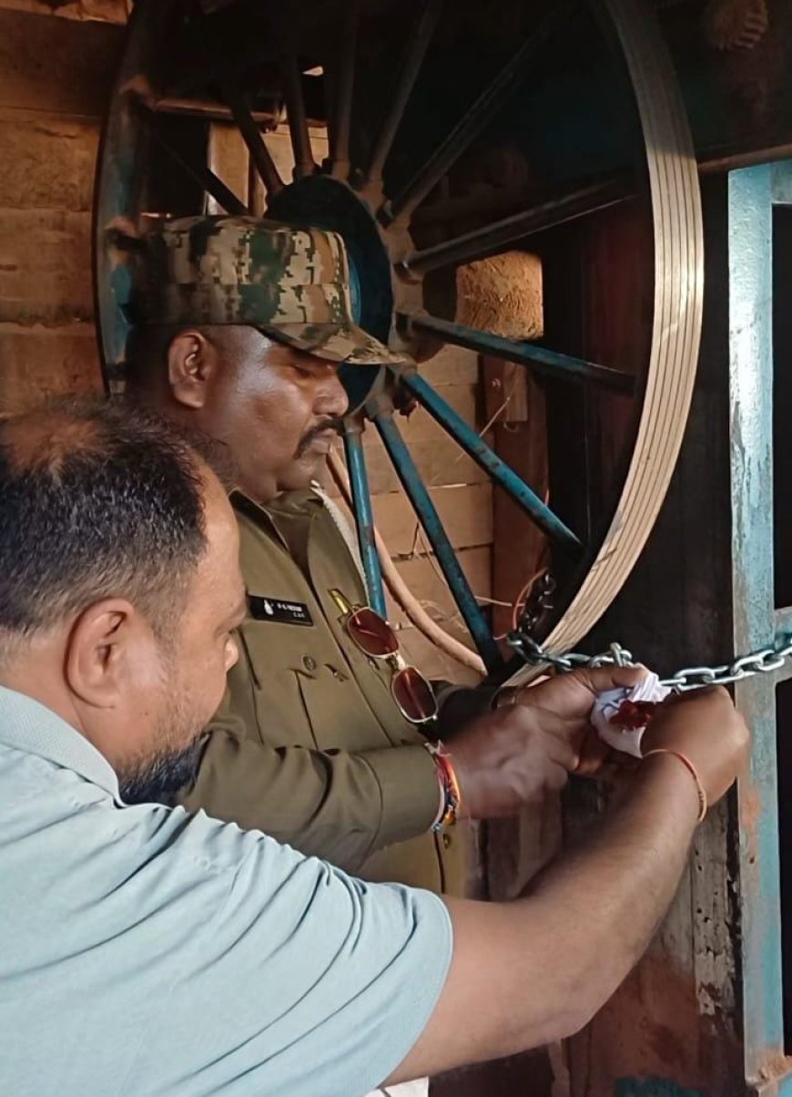 वन विभाग की कार्रवाई—कोण्डागांव की दो सॉ मिलें सील