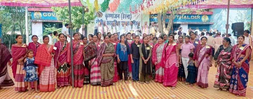 कृष्णांजन(हेरना) गोत्रीय सरसरिया प्रधान परिवार का द्वितीय वार्षिक सम्मेलन भोथलडीह में संपन्न