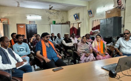 नगर पंचायत नगरी में प्रधानमंत्री ‘मन की बात’ का श्रवण