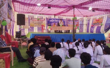 भानबेड़ा एनएसएस शिविर में पत्रकारिता पर ज्ञानवर्धक सत्र, युवाओं को मिली नई दिशा