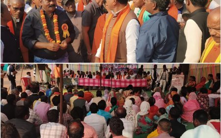 केशकाल विधायक नीलकंठ टेकाम ने बड़ेराजपुर–मुंडापारा सड़क नवीनीकरण का किया भूमिपूजन