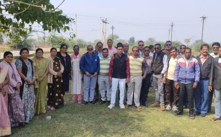 बेमेतरा में टीचर्स एसोसिएशन की बैठक, नई कार्यकारिणी का गठन