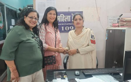 थाना गंज पुलिस की सराहनीय पहल, लाखों के गुम सोने का रत्न-जड़ित ब्रेसलेट सुरक्षित लौटाया