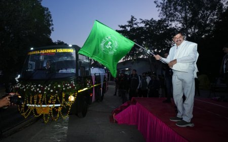 पन्ना नेशनल पार्क में पर्यटन को बढ़ावा, मुख्यमंत्री ने दिखाई 10 नई वीविंग कैंटर बसों को हरी झंडी