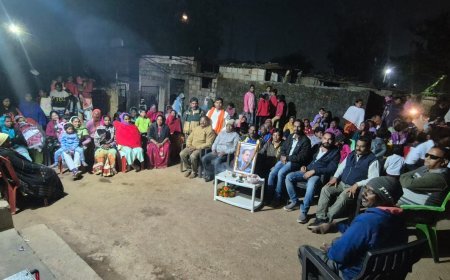 मुंडारा कैंप बचेली में श्रद्धा से मनाई गई डॉ. भीमराव अंबेडकर की पुण्यतिथि