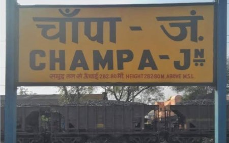 चांपा रेलवे स्टेशन पर मिली 7 दिन की नवजात बच्ची, अज्ञात महिला फरार