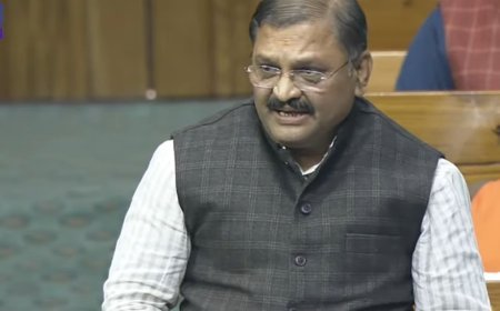 लोकसभा में वंदे मातरम् के 150 वर्ष पर विशेष चर्चा में सांसद संतोष पांडेय ने रखे विचार