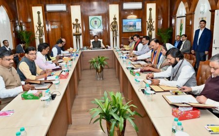 मुख्यमंत्री विष्णु देव साय की अध्यक्षता में कैबिनेट की महत्वपूर्ण बैठक