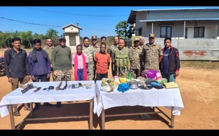 बालाघाट में दो इनामी नक्सलियों ने किया आत्मसमर्पण, सुरक्षा एजेंसियों को बड़ी सफलता