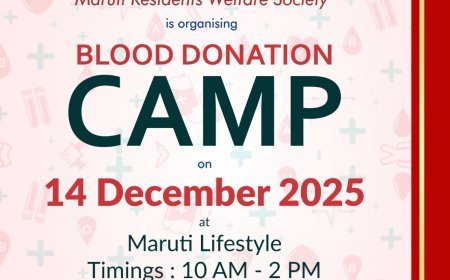 मारुति लाइफ स्टाइल में 14 दिसंबर को हेल्पिंग हैंड्स क्लब फाउंडेशन का रक्तदान शिविर