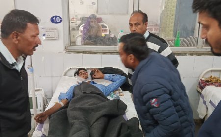 बच्चों से भरी स्कूल बस पुल से नीचे गिरी, बड़ा हादसा टला