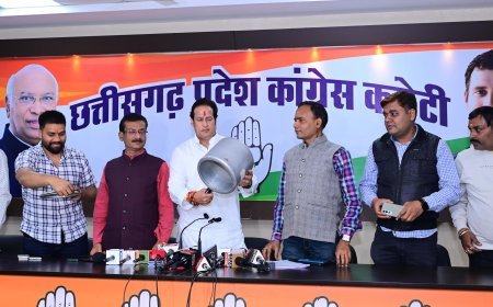 छत्तीसगढ़ सरकार का दो साल का कार्यकाल छल-कपट से भरा, मोदी की गारंटी पूरी तरह फेल: विकास उपाध्याय