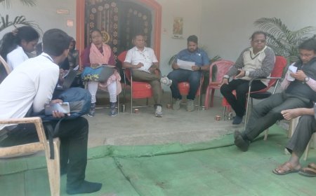 नगरी ब्लॉक के ग्राम नाथूकोंहा में पीएम सूर्यघर योजना पर जागरूकता बैठक, ग्रामीणों को बताए गए सोलर पैनल के फायदे