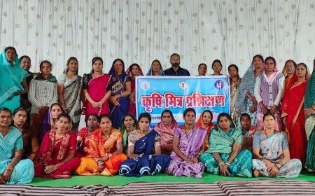 कृषि मित्र मास्टर ट्रेनर प्रशिक्षण सम्पन्न, प्राकृतिक खेती को मिलेगा बढ़ावा