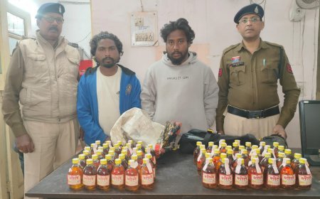 रायपुर पुलिस की बड़ी कार्रवाई, अवैध शराब के साथ दो आरोपी गिरफ्तार