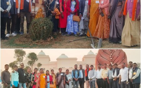 केशकाल के 150 भाजपा कार्यकर्ता विधायक नीलकंठ टेकाम के नेतृत्व में शीतकालीन सत्र की कार्यवाही देखने पहुंचे