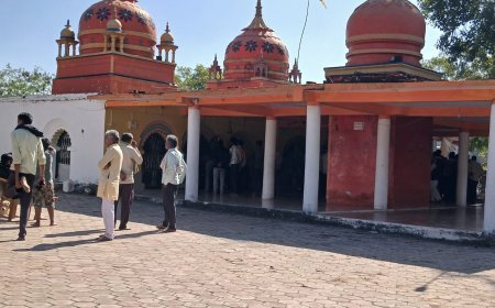 चोरों के हौसले बुलंद — जैतपुर डोमा के राधा-कृष्ण रामजानकी मंदिर में लाखों की चोरी