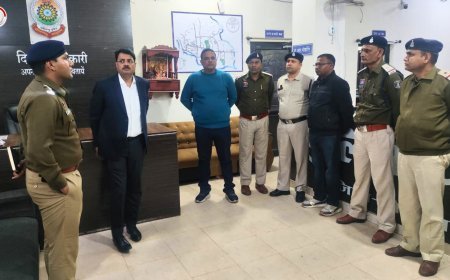 एसएसपी रजनेश सिंह ने सरकंडा थाना का किया औचक निरीक्षण, उत्कृष्ट कार्य करने वाले पुलिसकर्मी हुए पुरस्कृत