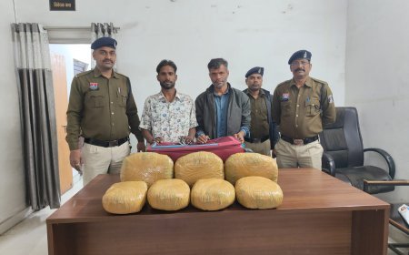 ऑपरेशन निश्चय के तहत रायपुर पुलिस की बड़ी कार्रवाई, 14 किलो गांजा के साथ 2 तस्कर गिरफ्तार