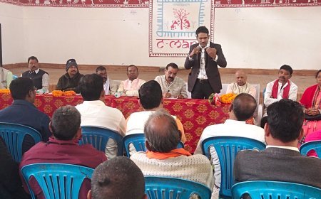 राजनीतिक भागीदारी पर मंथन, छत्तीसगढ़ निषाद केवट समाज की संभागीय बैठक संपन्न