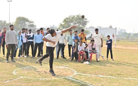 विधानसभा स्तरीय सांसद खेल महोत्सव का शुभारंभ, 465 खिलाड़ियों ने लिया हिस्सा