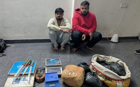 ऑपरेशन निश्चय के तहत रायपुर पुलिस की बड़ी कार्रवाई, गांजा सप्लाय करने वाले 02 अंतर्राज्यीय आरोपी गिरफ्तार