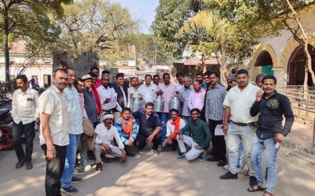 वचन डेयरी के भ्रामक विज्ञापन के विरोध में यादव समाज ने कलेक्टर को सौंपा ज्ञापन