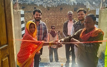 सुशासन सप्ताह में 2100 परिवारों का सपना हुआ साकार, पीएम आवास पूर्णता पर एक साथ गृहप्रवेश