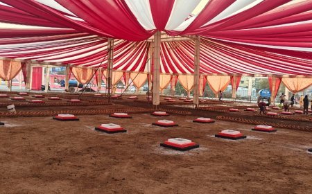 सरायपाली में विराट 51 कुण्डीय राष्ट्र शौर्य समृद्धि गायत्री महायज्ञ का भव्य आयोजन