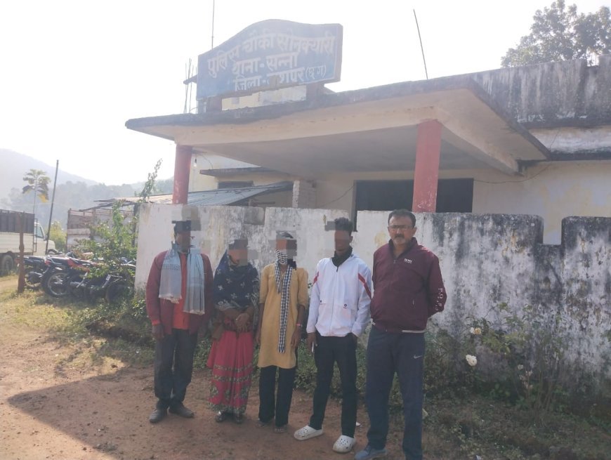 जशपुर पुलिस का ऑपरेशन मुस्कान: 15 दिन में 6 गुम बच्चियों को सकुशल परिजनों के सुपुर्द