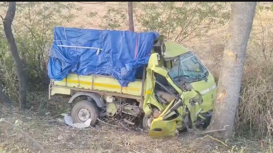 सड़क हादसों का कहर: जांजगीर में मालवाहक पेड़ से टकराया, चालक की मौत, कवर्धा में बाइक भिड़ंत में पांच घायल