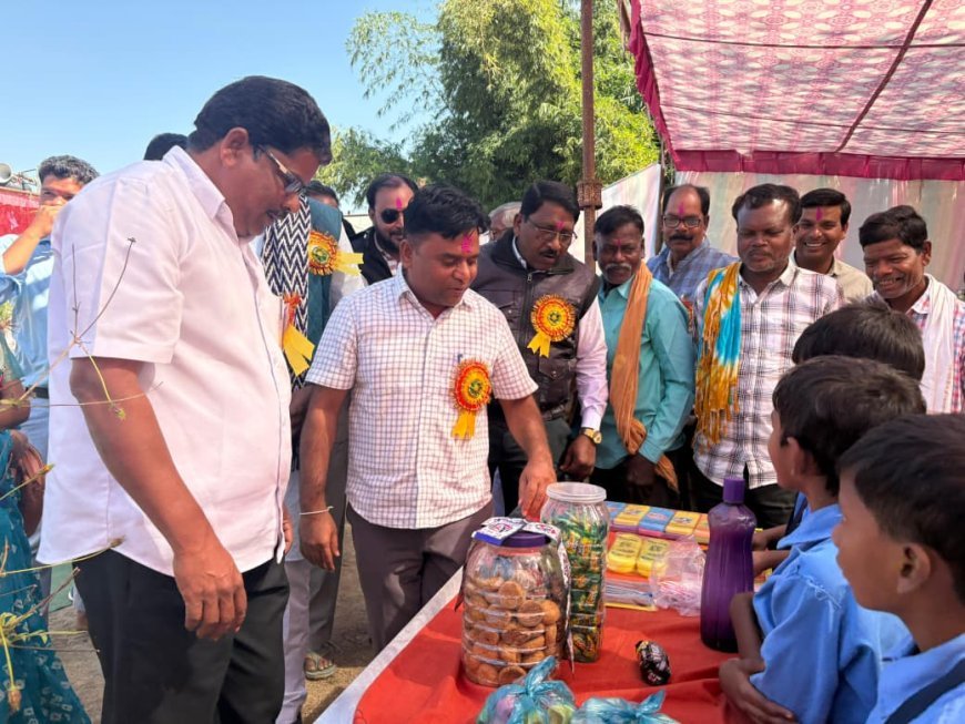 Dhamtari News : शासकीय प्राथमिक शाला साहनीखार में हर्षोल्लास के साथ बाल मेला उत्सव संपन्न