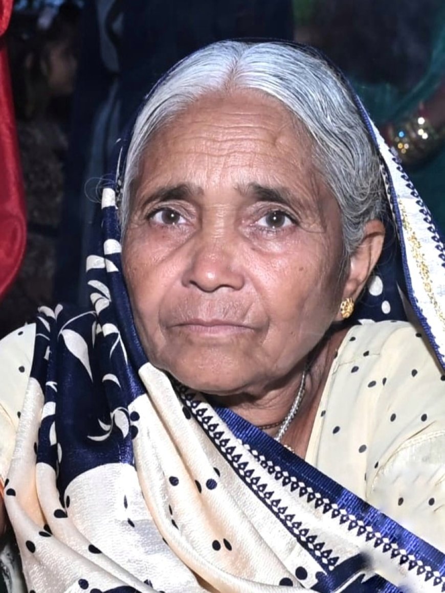 ग्राम भुरका की स्व. गेंदाबाई सेन को मिली साध्वी सबरी माता की उपाधि