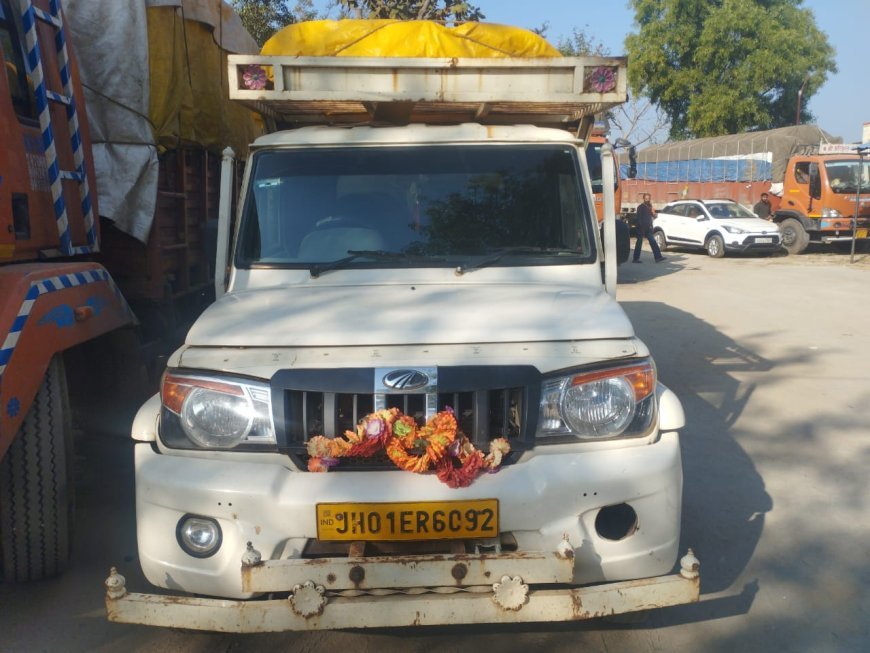 ऑपरेशन आघात: लोदाम में 100 बोरी अवैध तुंबाखू सहित पिकअप वाहन जप्त