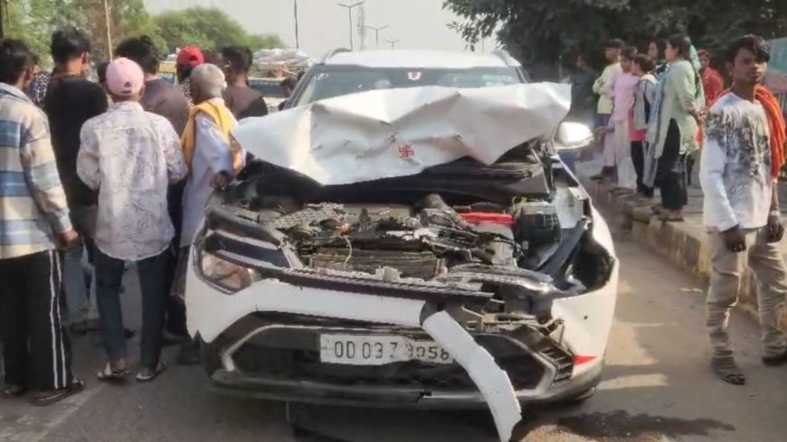 Raipur Accident: एक्सप्रेस-वे पर तेज रफ्तार कार से टकराया सांड, बड़ा हादसा टला