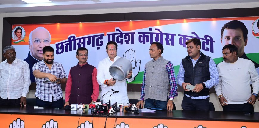 छत्तीसगढ़ सरकार का दो साल का कार्यकाल छल-कपट से भरा, मोदी की गारंटी पूरी तरह फेल: विकास उपाध्याय