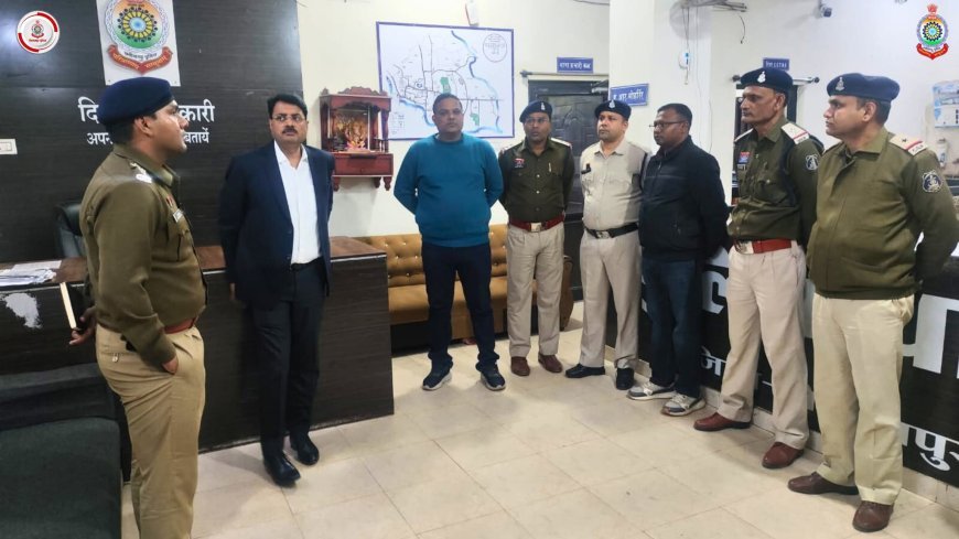 एसएसपी रजनेश सिंह ने सरकंडा थाना का किया औचक निरीक्षण, उत्कृष्ट कार्य करने वाले पुलिसकर्मी हुए पुरस्कृत
