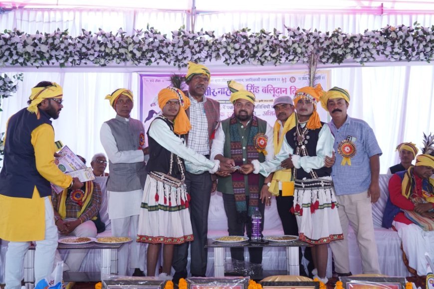 शहीद वीर नारायण सिंह अन्याय के विरुद्ध संघर्ष की जीवंत चेतना थे – विधायक दीपेश साहू