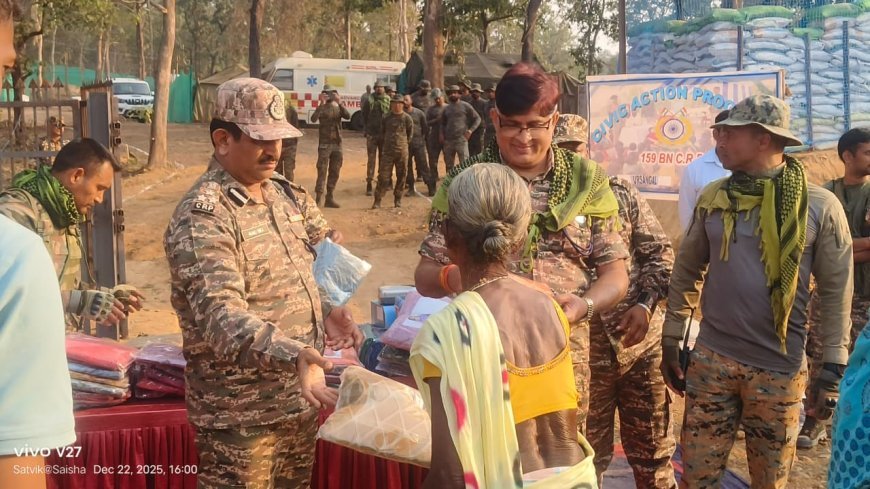 सुकमा के नक्सल प्रभावित ग्राम उरसांगल में नया सुरक्षा कैंप स्थापित, विकास और सुरक्षा को मिली नई मजबूती