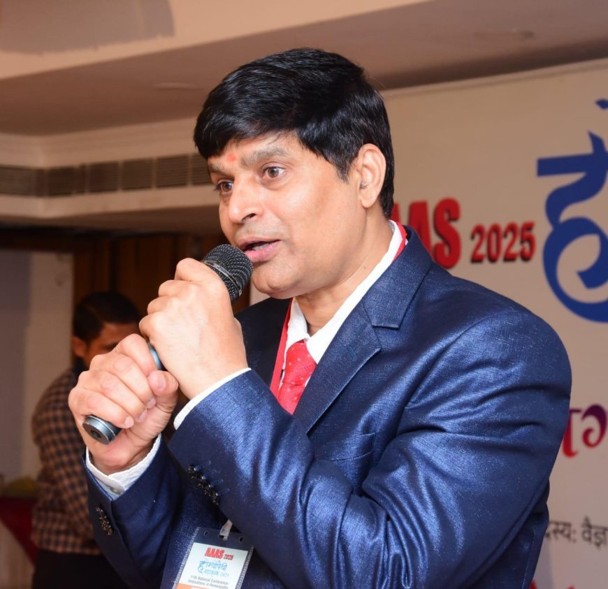 एप्लास्टिक एनीमिया की पैथोफिज़ियोलॉजी एवं होम्योपैथिक दृष्टिकोण पर कोलकाता में डॉ. ए.के. द्विवेदी का व्याख्यान