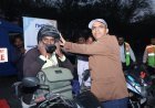 राष्ट्रीय सड़क सुरक्षा माह : रायपुर-बिलासपुर हाईवे पर चला जागरूकता अभियान, वाहन चालकों को बांटे गए हेलमेट