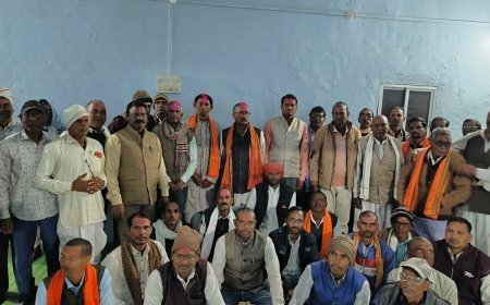 जिला सुरेठी कुर्मी (वर्मा) समाज के अध्यक्ष चुने गए भगवती वर्मा, सर्वसम्मति से हुआ चयन