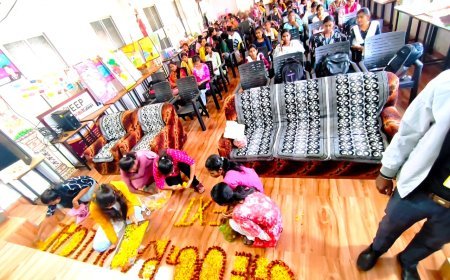 शासकीय घनश्याम सिंह गुप्त स्नातकोत्तर महाविद्यालय बालोद में भूगोल विभाग द्वारा भव्य ज्योग्राफिकल एग्जीबिशन का आयोजन