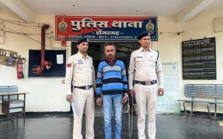 डोंगरगढ़ में छात्राओं से छेड़छाड़ करने वाला बस कंडक्टर गिरफ्तार, आरोपी नेतराम यादव जेल भेजा गया