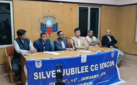 रायपुर में 9 से 11 जनवरी तक ऑर्थोपेडिक विशेषज्ञों का सिल्वर जुबली सम्मेलन, देशभर से जुटेंगे दिग्गज चिकित्सक