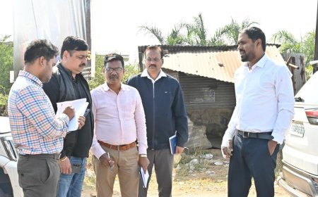 जिले के विकास को नई रफ्तार: कलेक्टर अबिनाश मिश्रा ने एक दर्जन से अधिक स्थलों का किया निरीक्षण