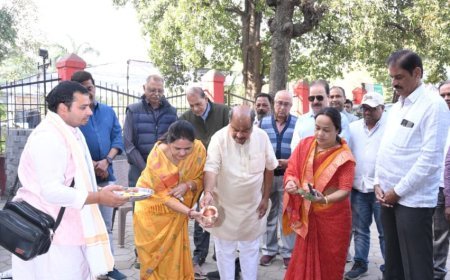 स्वच्छता और जनसुविधा की ओर बढ़ता रायपुर: जवाहर उद्यान में सार्वजनिक शौचालय निर्माण का हुआ भूमिपूजन